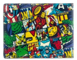 Superhelden All Over Print Bi Fold Geldbörse - Bild 1 von 2