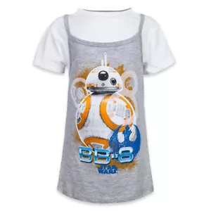 Disney Store Authentic Star Wars BB-8 Tank Top Mädchen Größe S M L XL Neu mit Etikett - Bild 1 von 1