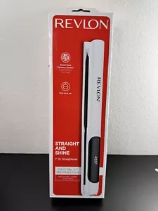 REVLON Crystal C 1 Inch XL Hair Straightener Open Box New - Picture 1 of 7