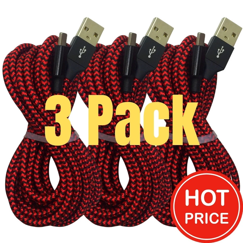 USB Power Adapter Data Cord For iPhone 13 12 11 XS X XR 8 7 6 Fast Charger Cable - Image 1 of 4