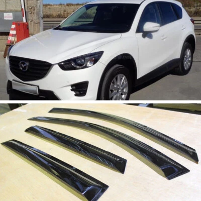Window Visor Sun Rain Guard Weather Shield Deflector For Mazda CX-5 Hatchback - Изображение 1 из 4
