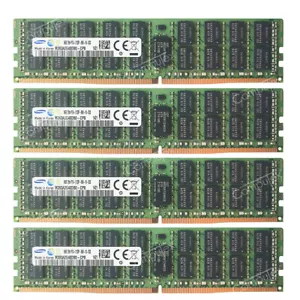 Samsung 64GB 4X16GB PC4-2133P DDR4 2133 MHz 288 Pin ECC Registered Server Memory - Picture 1 of 4