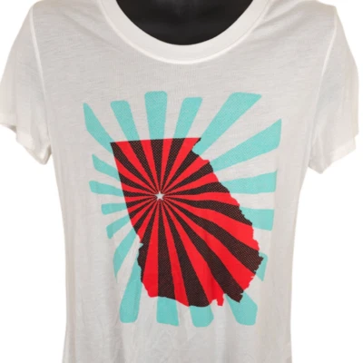 Atlanta Georgia T Shirt Womens Size XL White Travel Destination - Image 1 of 4