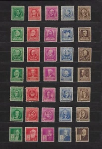 1940 Famous Americans Issue Complete (Scott 859-893) MNH - Picture 1 of 1