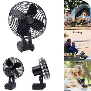 Portable Camping Fan For Dewalt 20V Li-ion Battery Handheld Jobsite Cordless Fan - Picture 1 of 12