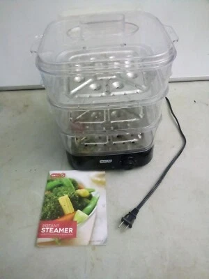 3 корзины стример! Пароварка для приборной панели с ручным управлением. Использовался один раз. - Изображение 1 из 4