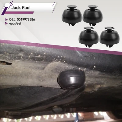 4Pcs For Mercedes Benz R129 W124 W208 Jack Pad Support Car Lift Plug 0019979586 Foto 1 de 4