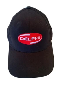 Gorra America 6 paneles Delphi Gorra Adulto Correa Trasera Ajustable Unisex Negra Béisbol - Imagen 1 de 5