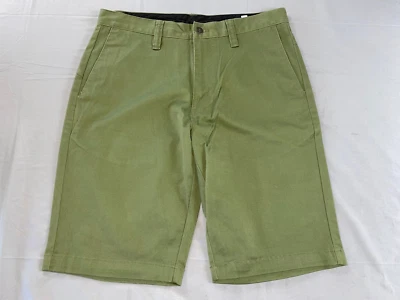 Volcom Men's Vmonty Stretch Flat Front Chino Skate Shorts. Men's 30, MINT!! - Image 1 of 4