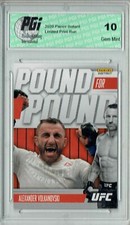 Alexander Volkanovski 2021 Panini Instant #PP1 Pound for Pound 1/541 Card PGI 10