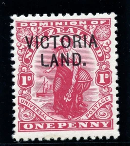 New Zealand - Antarctic Expeditions 1911 1d carmine superb MNH. SG A3. Sc 131d. - Picture 1 of 2