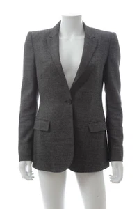 Burberry London Wool-Blend Tailored Blazer / Grey - Picture 1 of 4