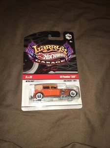 Hot Wheels CLASSIC PACKARD Larry's Garage 2009 orange Error Card READ - Picture 1 of 10