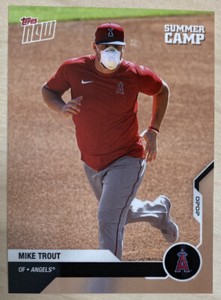 MIKE TROUT - 2020 Topps NOW ROAD TO OPENING DAY SUMMER CAMP #OD-451 - ANGELS