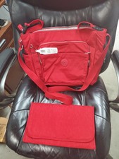 red diaper bolsa for boy