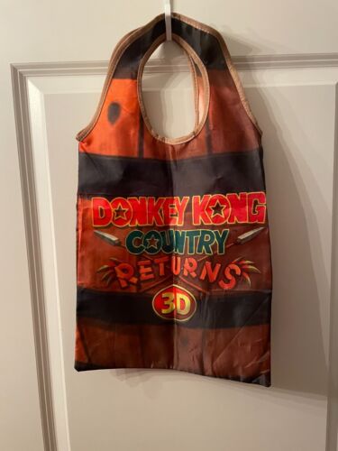 Donkey Kong Country Returns 3D Reusable Shopper Bag Promo Nintendo 3DS
