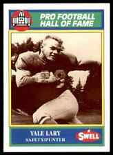 1989 Hall of Fame Green #106 Yale Lary HOF RARE Detroit Lions / Texas A&M