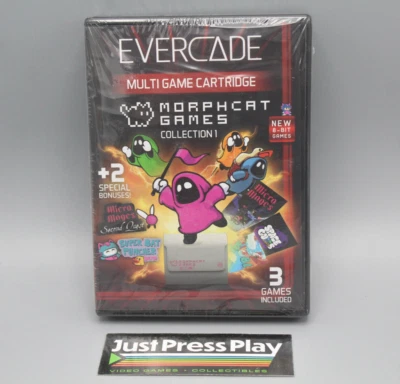 Evercade Morphcat Games Collection 1 3 Games Included New Sealed Micro Mages++ - Image 1 of 4