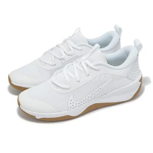 Nike Omni Multi-Court GS White Gum Kids Youth Women Volleyball Shoes DM9027-105 - Picture 1 of 8