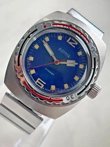 ☭ Watch Vostok Amphibian AMFIBIA Vintage Mechanical Soviet Divers Old 1970's - Picture 1 of 18