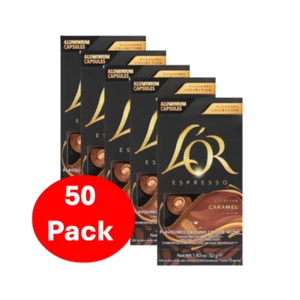 L'or Espresso Caramel Capsules 50 Pack - Picture 1 of 5