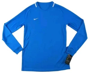 Maglietta da calcio Nike Dry Park L/S blu bianco uomo taglia M NUOVA 894511-406 - Foto 1 di 5