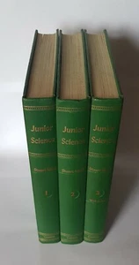 Junior Science - Stuart  Miall - 3 vol set, HB, 1958 - 2nd Edition, Caxton  - Bild 1 von 5