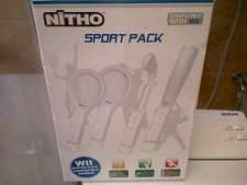 ACCESSORI WII SPORT PACK + SCATOLA E LIBRETTO ISTRUZIONI
