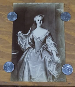 FOTO ALBÚMINA c1890 por Kuhn/LOUISE ELIZABETH DE BOURBON, G-DAU del REY LOUIS XIV - Imagen 1 de 1