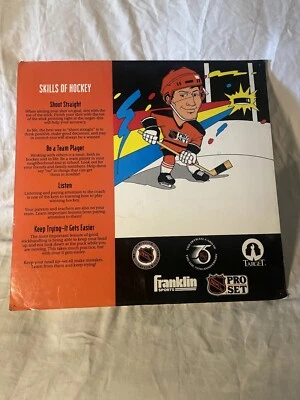 Placa de exibição vintage profissional Franklin Sports cartões de hóquei com pontas de hóquei - Imagem 1 de 4