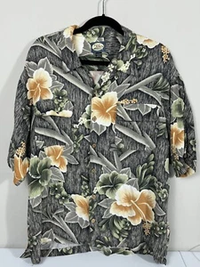 Camicia hawaiana Tommy Bahama uomo taglia grande abbottonata manica corta tropicale - Foto 1 di 6