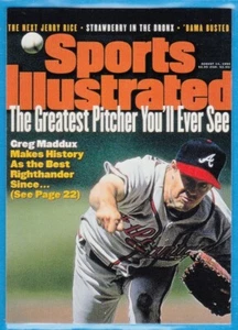 Fleer Sports Illustrated 1997 - Greg Maddux #173 - Atlanta Braves - Imagen 1 de 2