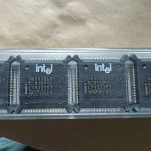 Microprocesador Intel NG80386SX-20 CMOS IC 32 BITS QFP100 x 1 pieza NUEVO - Imagen 1 de 4