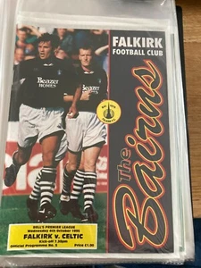 Falkirk v Celtic 4. Oktober 1995 - Bild 1 von 1