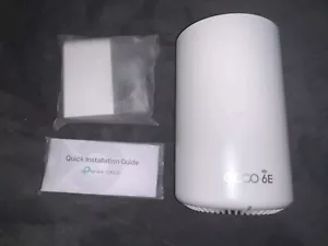TP-Link - Deco XE75 Pro AXE5400 Tri-Band Mesh Wi-Fi 6E Sistema (1 paquete) - Blanco - Imagen 1 de 3