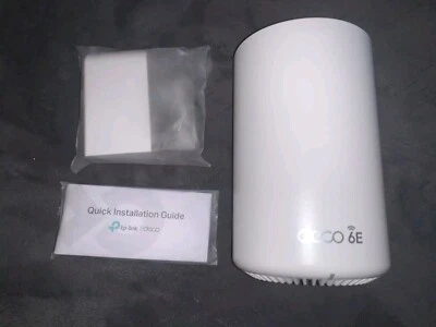 TP-Link - Deco XE75 Pro AXE5400 Tri-Band Mesh Wi-Fi 6E System (1-Pack) - White - Image 1 of 3