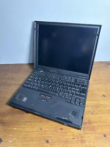 IBM Thinkpad 600 Laptop Windows 95 No power on AS-IS - Picture 1 of 20