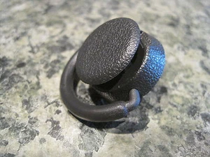 Infiniti I30 I35 G35 Cargo Net Clip Trunk Hook OEM Dark Grey Black PAIR - Picture 1 of 2