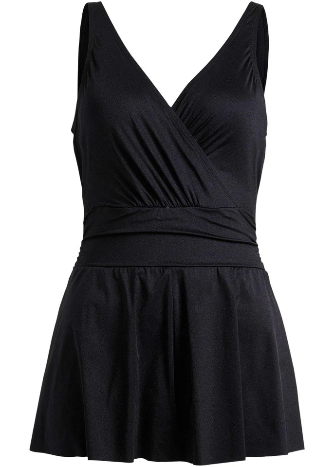 Neu Badeoverall Gr. 50 Schwarz Bade-Overall Bademode Schwimmanzug Bade-Anzug - Bild 1 von 1