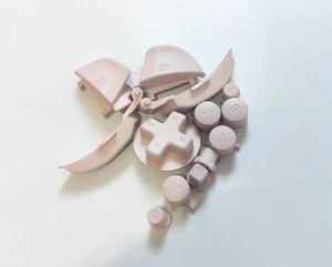 Botones de repuesto rosa Sakura para mando Nintendo Switch Pro - Imagen 1 de 3