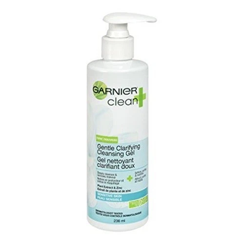 GARNIER Gentle Clarifying Cleansing Gel Sensitive Skin 8 oz Face Wash - Image 1 of 1