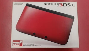 Nintendo 3DS XL LL Rot Schwarz Konsole Japanische Version [BOX] - Bild 1 von 7
