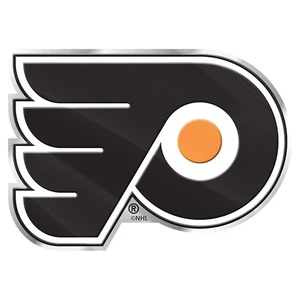 Calcomanía emblema Philadelphia Flyers auto o superficie dura hockey con licencia NHL - Imagen 1 de 1