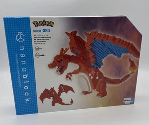 Kawada NBPM_080 Nanoblock Pokemon Charizard Stacking Blocks Kit NEU 3D Modell - Bild 1 von 4