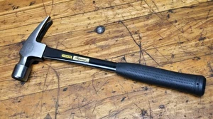 Vintage NOS Stanley Professional 22oz gerader Klauenhammer 51-322 Fiberglas NEU - Bild 1 von 7