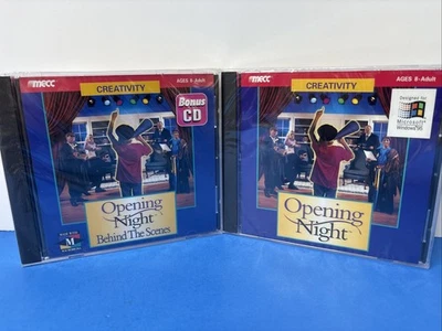 Opening Night & Opening Night Behind the Scenes (PC CD-ROM) SEALED NOS NEW - Image 1 of 4