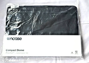 Incase Compact Sleeve Computer Case for MacBook Pro 15" 16" Plush Lining Black - Picture 1 of 2