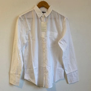 J. Crew Garçon klassisches Hemd aus Baumwollpopeline Gr. 4 knackig weiß Dress Shirt - Bild 1 von 9