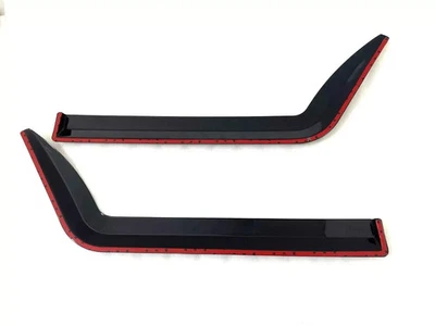 SUZUKI SAMURAI PUERTA VISERA PROTECCIÓN CONTRA EL CLIMA DEFLECTOR DE VIENTO IRROMPIBLE JUEGO DE 2 Foto 1 de 4