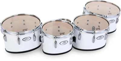 Batería tenor de marcha Pearl Finalist - 6/10/12/13/14 pulgadas, blanco puro Foto 1 de 4